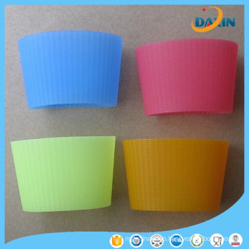 Candy Color Non-Slip Heat Protection Silicone Cup Sleeve